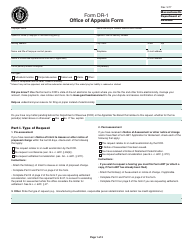 Document preview: Form DR-1 Office of Appeals Form - Massachusetts