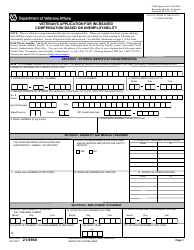 Document preview: VA Form 21-8940 Veteran's Application for Increased Compensation Based on Unemployability