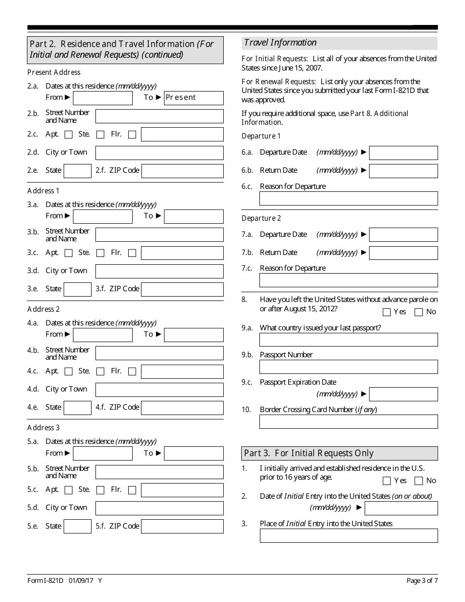 USCIS Form I-821D - Fill Out, Sign Online and Download Fillable PDF ...