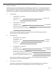 Form Pro Se6 Complaint for a Civil Case Alleging That the Defendant Owes Plaintiff a Sum of Money, Page 3