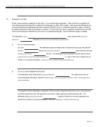 Form Pro Se6 Complaint for a Civil Case Alleging That the Defendant Owes Plaintiff a Sum of Money, Page 4