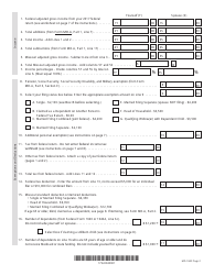 Form MO-1040 Individual Income Tax Return - Long Form - Missouri, Page 2