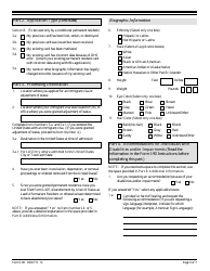 USCIS Form I-90 Application to Replace Permanent Resident Card, Page 3