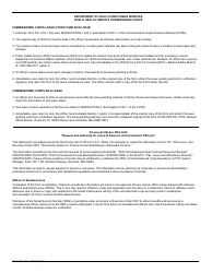 Form PHS-1345 Request and Authority for Leave of Absence (Commissioned Officers), Page 2