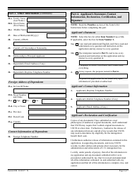 USCIS Form I-824 Application for Action on an Approved Application or Petition, Page 4