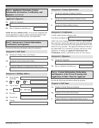 USCIS Form I-824 Application for Action on an Approved Application or Petition, Page 5