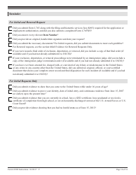 Instructions for USCIS Form I-821D Consideration of Deferred Action for Childhood Arrivals, Page 14