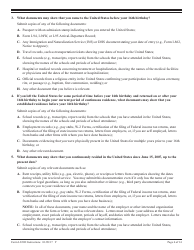 Instructions for USCIS Form I-821D Consideration of Deferred Action for Childhood Arrivals, Page 6