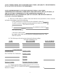 Form WD-3 Account - New York, Page 2