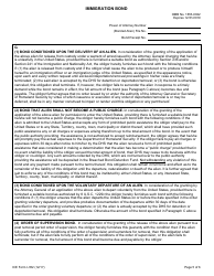 ICE Form I-352 Immigration Bond, Page 5