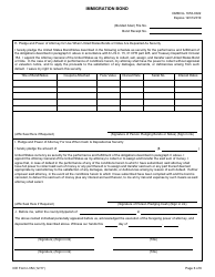 ICE Form I-352 Immigration Bond, Page 6