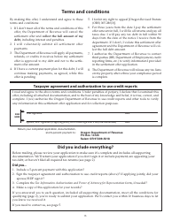Form 150-101-157 (OR-SOA) Settlement Offer Application - Oregon, Page 15