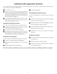 Form 150-101-157 (OR-SOA) Settlement Offer Application - Oregon, Page 6