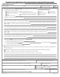 Form MV-80U.1 Physician&#039;s Statement for Medical Review Unit - New York, Page 2