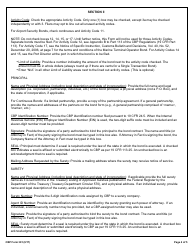 CBP Form 301 Customs Bond, Page 4