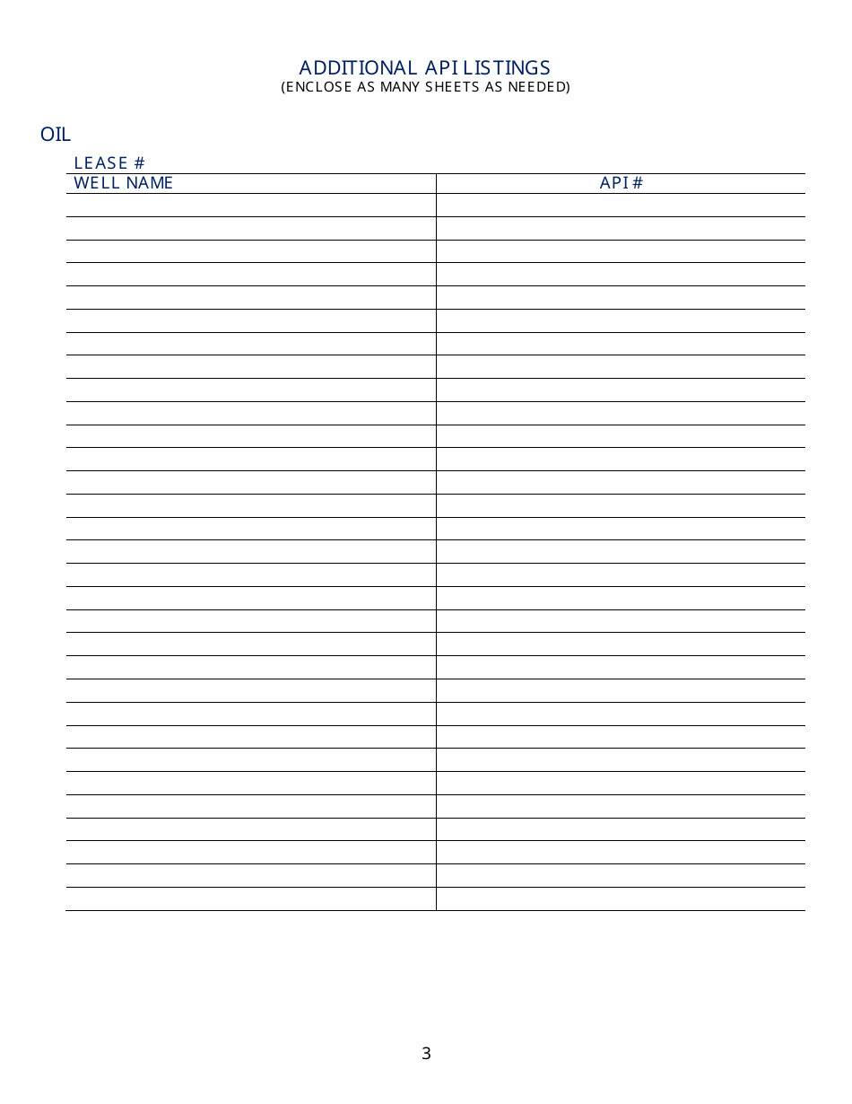 Form MT-07 Initial Oil Exemption Request (Minimum Production or Water Flood) - Kansas, Page 5