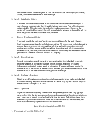 Instructions for SEC Form MA, MA-I, MA-NR, MA-W, Page 13