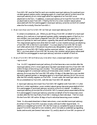 Instructions for SEC Form MA, MA-I, MA-NR, MA-W, Page 14