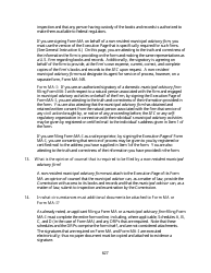 Instructions for SEC Form MA, MA-I, MA-NR, MA-W, Page 7