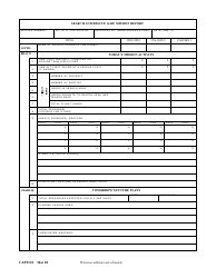 Document preview: CAP Form 122 Search and Rescue (Sar) Mission Report