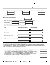 Form 565 Schedule K-1 Partner&#039;s Share of Income, Deductions, Credits, Etc. - California, Page 4