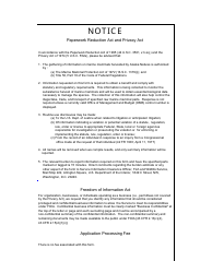 FWS Form 3-2406 Non-native Marine Mammal Tagging Certificates, Page 4