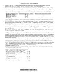 Form MO-2210 Underpayment of Estimated Tax by Individuals - Missouri, Page 3
