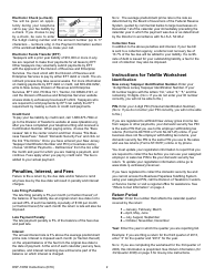 Instructions for Form DSF-100 Quarterly Return - New Jersey, Page 2