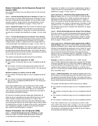 Instructions for Form DSF-100 Quarterly Return - New Jersey, Page 3