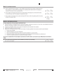 Form FTB3596 Paid Preparer&#039;s Due Diligence Checklist for California Earned Income Tax Credit - California, Page 2