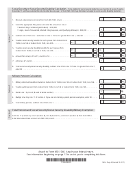 Form MO-A Individual Income Tax Adjustments - Missouri, Page 4