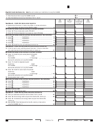Form 540NR Schedule P Alternative Minimum Tax and Credit Limitations - Nonresidents or Part-Year Residents - California, Page 3