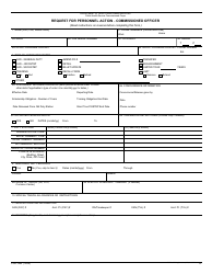 Document preview: Form PHS-1662 Request for Personnel Action - Commissioned Officer
