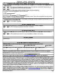VA Form 21-0960G-6 Peritoneal Adhesions Disability Benefits Questionnaire, Page 2
