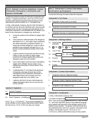 USCIS Form I-864EZ Affidavit of Support Under Section 213a of the Ina, Page 5