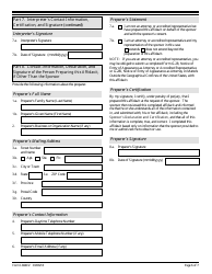 USCIS Form I-864EZ Affidavit of Support Under Section 213a of the Ina, Page 6
