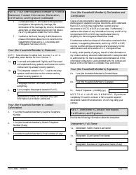 USCIS Form I-864A Contract Between Sponsor and Household Member, Page 5
