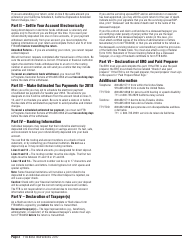 Instructions for Form FTB8453 California E-File Return Authorization for Individuals - California, Page 2