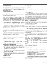 Form N-163 Fuel Tax Credit for Commercial Fishers - Hawaii, Page 2