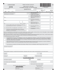 Document preview: Form 941ME Employer's Return of Maine Income Tax Withholding - Maine