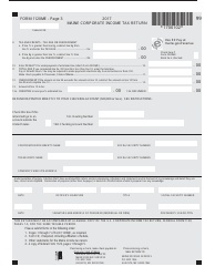 Form 1120ME Maine Corporate Income Tax Return - Maine, Page 3