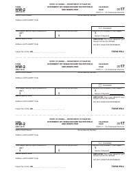 Form HW-2 Statement of Hawaii Income Tax Withheld and Wages Paid - Hawaii, Page 5