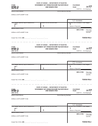 Form HW-2 Statement of Hawaii Income Tax Withheld and Wages Paid - Hawaii, Page 7