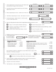 Form MO-1040P Individual Income Tax Return and Property Tax Credit Claim/Pension Exemption - Short Form - Missouri, Page 2