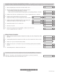 Form MO-1040P Individual Income Tax Return and Property Tax Credit Claim/Pension Exemption - Short Form - Missouri, Page 6