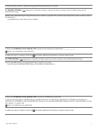 Form CMS-116 Clinical Laboratory Improvement Amendments (Clia) - Application for Certification, Page 3