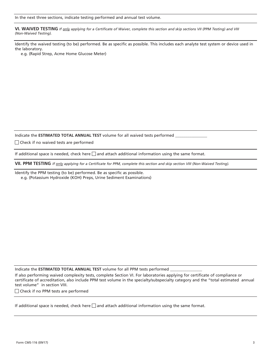 form-cms-116-download-fillable-pdf-or-fill-online-clinical-laboratory-improvement-amendments