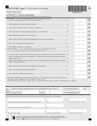 Form 1041ME Income Tax Return for Resident and Nonresident Estates and Trusts - Maine, Page 2