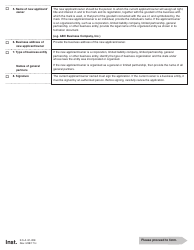 Form TSS58-03 Trademark or Service Mark Assignment - Kansas, Page 2