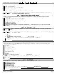 VA Form 21-0960L-1 Respiratory Conditions (Other Than Tuberculosis and Sleep Apnea) Disability Benefits Questionnaire, Page 4
